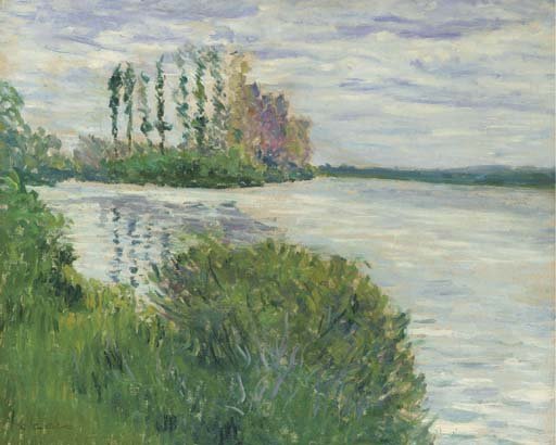 La Seine et la pointe de l'Ile Marande