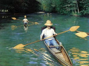 Canoeing on the Yerres